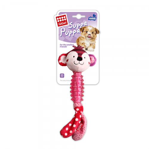 [8009]기그위 강아지 장난감 슈파푸파 핸들 원숭이
